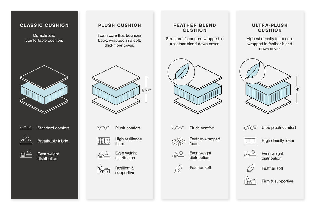 Midnight-Madness Oversized Accent Ottoman