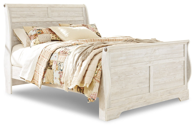 Ashley Express - Willowton  Sleigh Bed