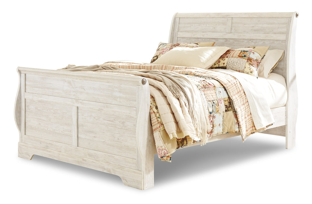 Ashley Express - Willowton  Sleigh Bed