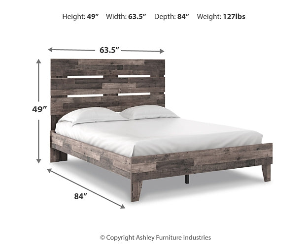 Ashley Express - Neilsville  Panel Platform Bed