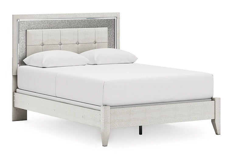 Ashley Express - Zyniden  Upholstered Panel Bed