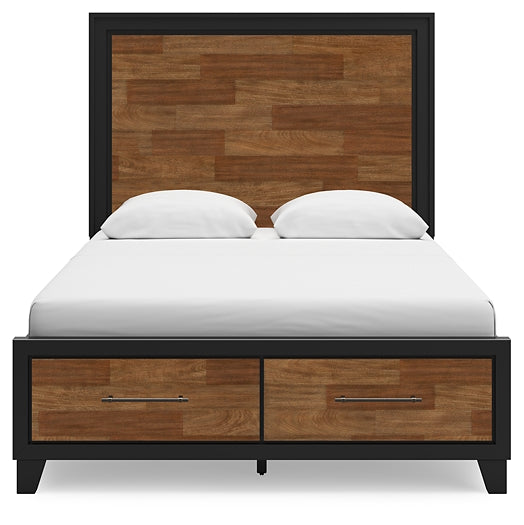 Kraeburn  Panel Storage Bed