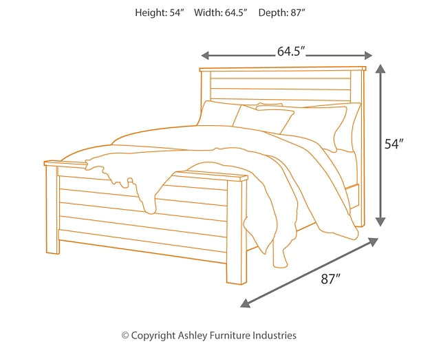 Robbinsdale  Panel Bed