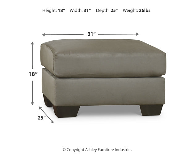 Ashley Express - Darcy Ottoman