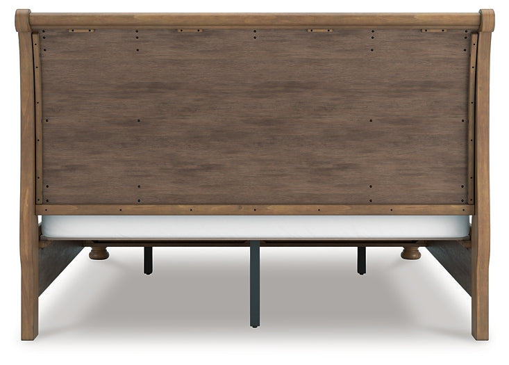 Feddinger King Storage Sleigh Bed