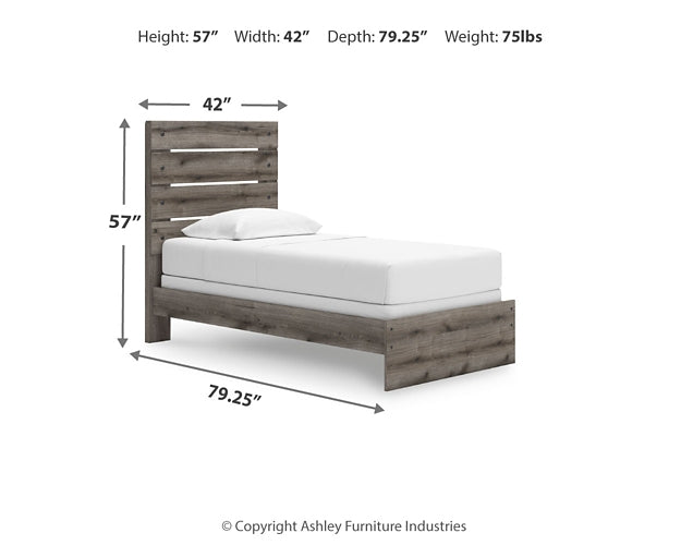 Ashley Express - Graystorm  Panel Bed
