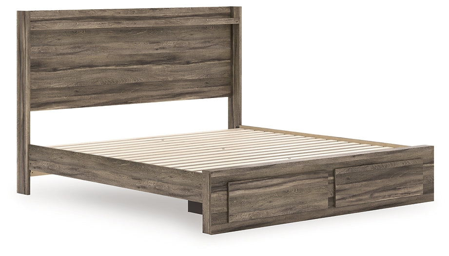 Elbrim King Panel Storage Bed