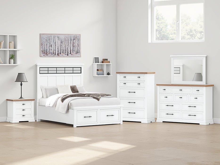 Ashbryn  Panel Storage Bed