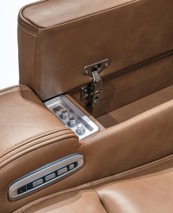 Knightington Power Recliner w/Audio Seating