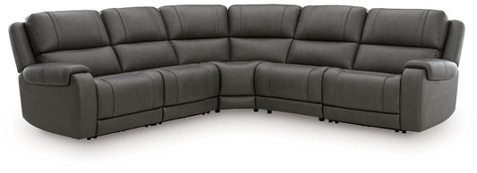 5Z - Pittson 5-Piece Power Reclining Sectional