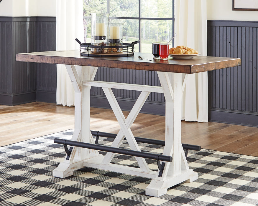 Ashley Express - Valebeck Counter Height Dining Table and 2 Barstools