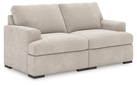 Cuddle Plush 2-Piece Sectional