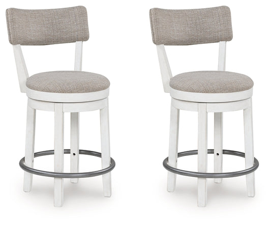 Ashley Express - Robbinsdale UPH Swivel Barstool (2/CN)
