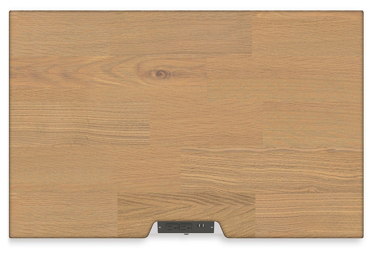 Ashbryn California King Panel Storage Bed with Mirrored Dresser, Chest and Nightstand