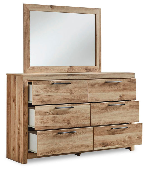 Hyanna Twin Panel Headboard, Dresser, Mirror, Chest and Nightstand