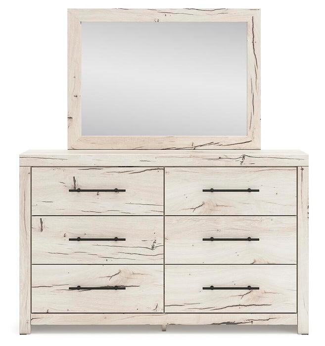 Lawroy Twin Panel Headboard, Dresser and Mirror