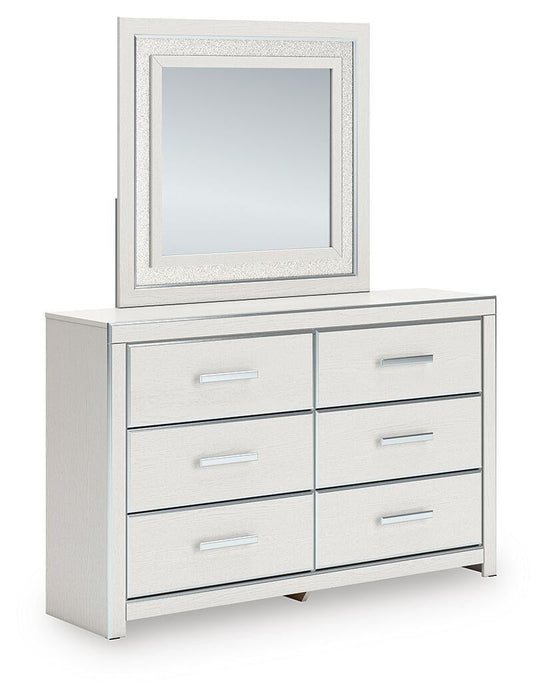 Zuraleus King Upholstered Bed, Dresser, Mirror, Chest and Nightstand