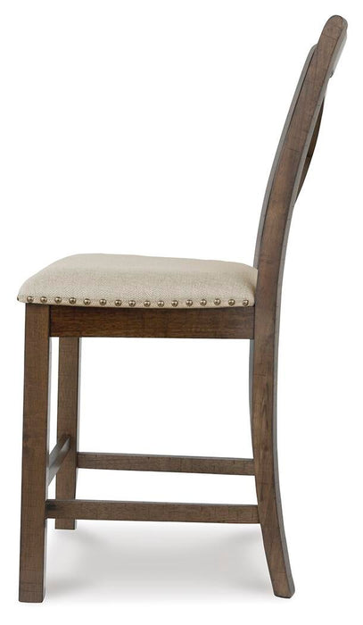 Ashley Express - Moriville Upholstered Barstool (2/CN)