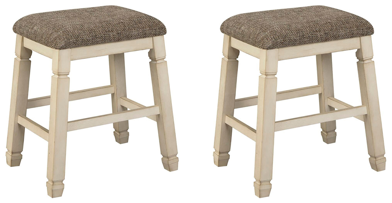 Ashley Express - Bolanburg Upholstered Stool (2/CN)