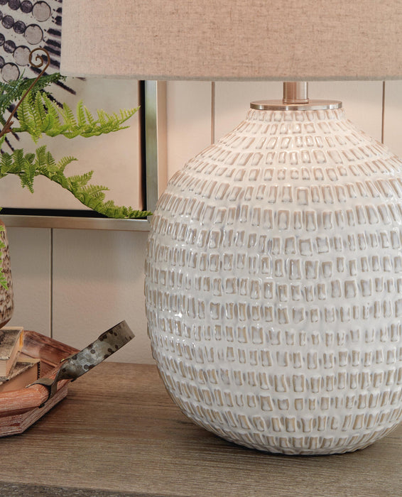 Ashley Express - Jamon Ceramic Table Lamp (1/CN)