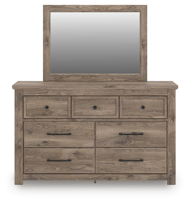 Rusticott Dresser and Mirror