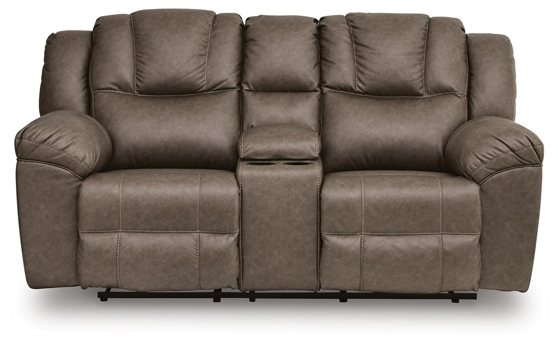 Lowilla DBL Rec Loveseat w/Console