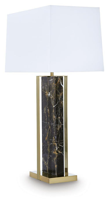 Ashley Express - Neonish Marble Table Lamp (1/CN)