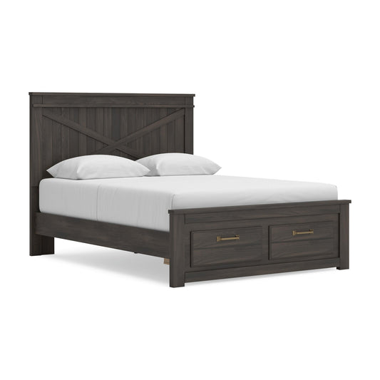 Ashley Express - Vonitta Bay Queen Panel Storage Bed