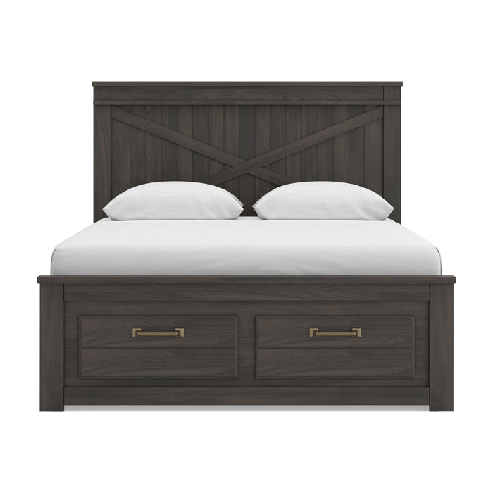 Ashley Express - Vonitta Bay Queen Panel Storage Bed